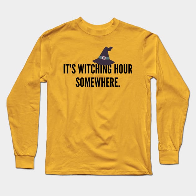 Witching Hour Long Sleeve T-Shirt by geekgals